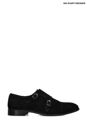 KG Kurt Geiger Flash Monk Black Shoes (991526) | £119
