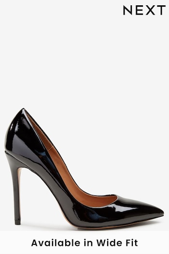 Black Regular/Wide Fit Forever Comfort® Point Court Shoes (991718) | £36
