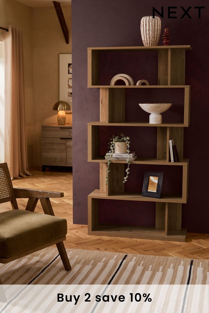 Side rack for outlet living room