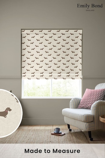 Emily Bond Natural Basil Made to Measure Roman Blinds (991770) | £79