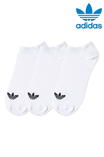 adidas Tee Originals Trefoil Liner Socks 3 Pairs (991848) | £12