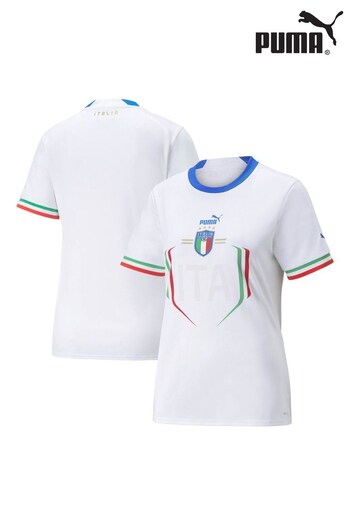 Puma White Italy Away Shirt 2022 (992484) | £70
