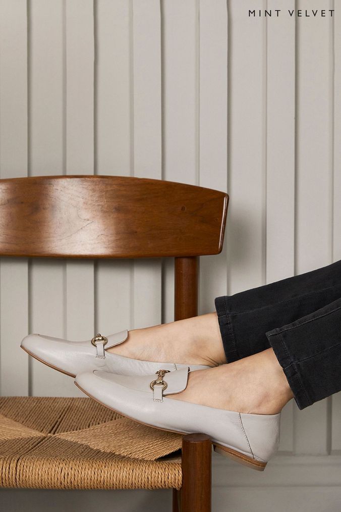 Cream leather shoes ladies sales