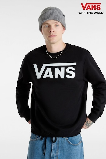 Vans Mens Classic 100% Cotton Black Sweatshirt (994088) | £56