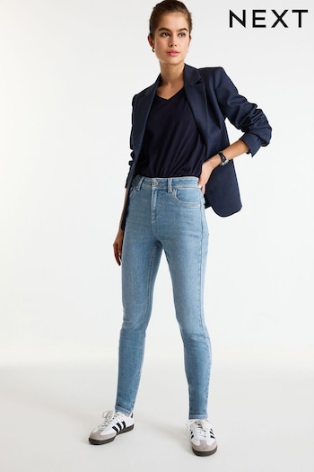 Mid Blue Denim Supersoft Skinny Jeans (994285) | £26
