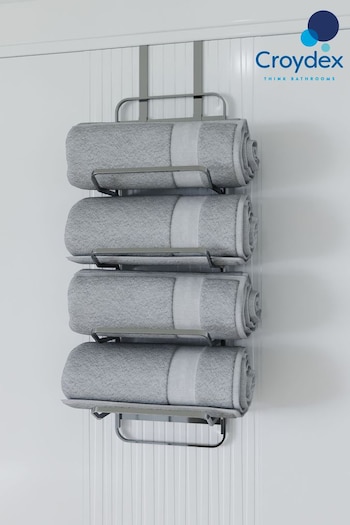 CROYDEX Hook Over Door Towel Rack (994606) | £25