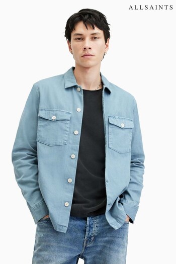 AllSaints Blue Spotter Shirt (994725) | £99
