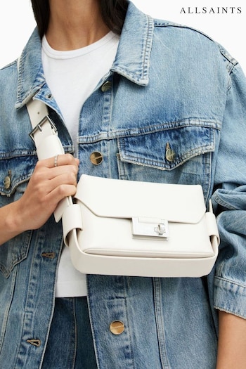 AllSaints White Cross-Body Frankie Bag (994961) | £179