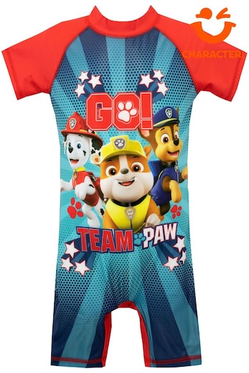 Character Blue red Paw Patrol Surfsuit (994997) | £17