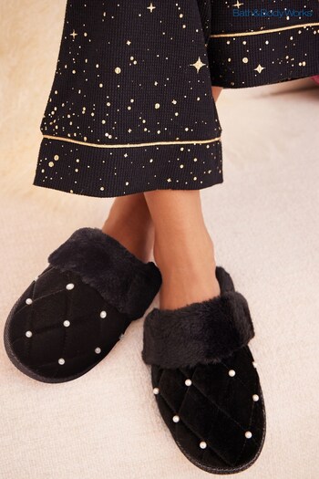 Quilted Mule Slippers (995224) | £18