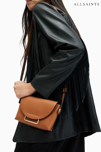 AllSaints Natural Francine Cross-Body Bag (995226) | £139