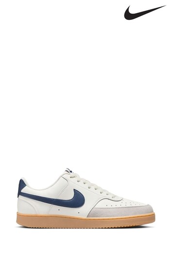 Nike koston White Court Vision Trainers (995762) | £75