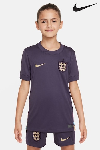 Nike Purple Jr. Dri-FIT England Away Stadium Football Shirt (996331) | £65