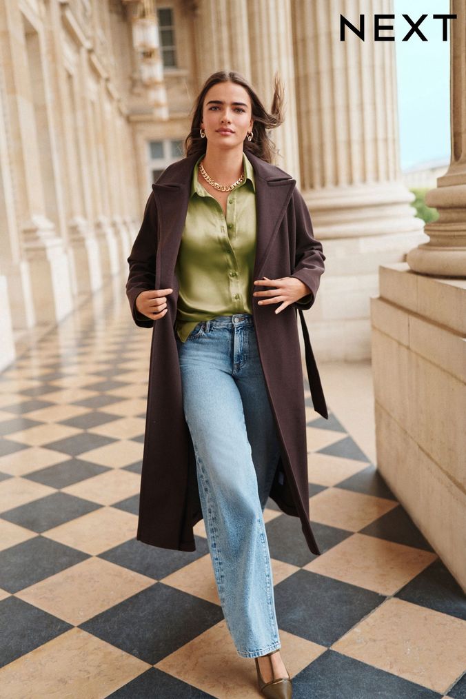 Women s Long Petite Coats Jackets Next Official Site