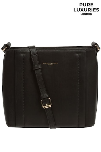 Pure Luxuries London Kali Nappa Leather Cross-Body Bag (997172) | £59