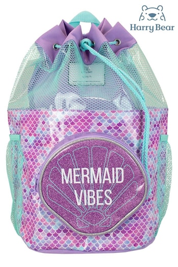 Harry Bear Pink Girls Mermaid Swimbag (997436) | £19