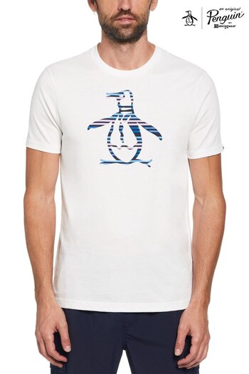 Original Penguin Striped Pete Print Short Sleeve T-Shirt (997636) | £40