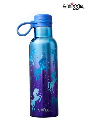 Smiggle Purple Unicorn Sports Stainless Steel Drink Bottle (997648) | £15