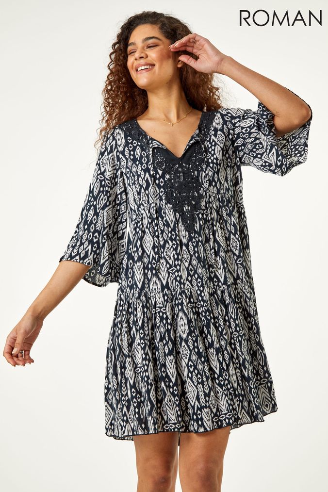 Buy Women s Roman Lace Dresses Online Next UK