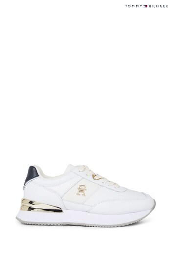 Tommy Hilfiger Elevated White Trainers (999239) | £130