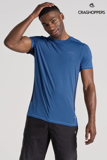 Craghoppers Blue Atmos Short Sleeved T-Shirt (999333) | £35
