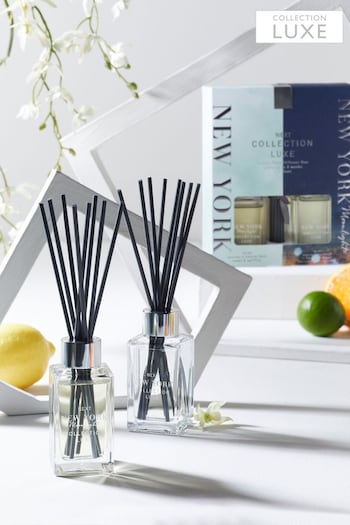 Collection Luxe Citrus Ginger Fragranced Reed Set Of Diffuser (999344) | £22