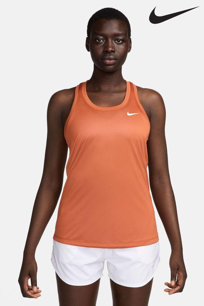 Orange nike shirt women's discount