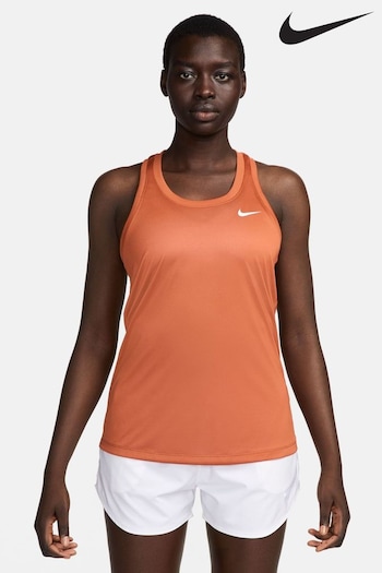 Nike Orange Dri-FIT Racerback Tank Vest Top (999350) | £23