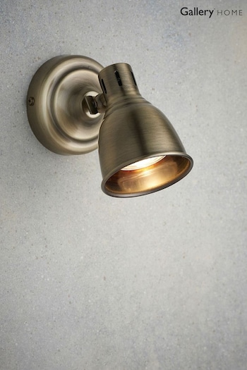 Gallery Home Antique Brass Orilla Wall Light (999491) | £22