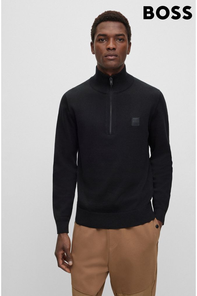 Mens Black Cashmere Jumpers Next Official Site