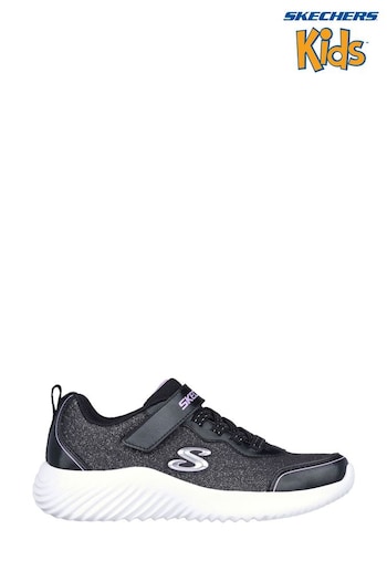 Skechers Black Bounder Groove Unisex-Socken Trainers (999921) | £37