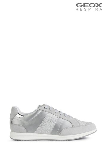 Geox Womens Grey Avery Sneakers (A00358) | £100