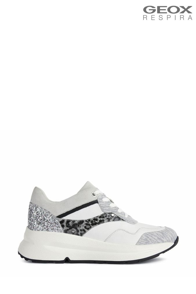 Buy Women s Shoes White Geox Footwear Online Next UK