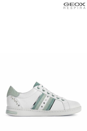 Geox Womens Jaysen White Sneakers (A00404) | £110