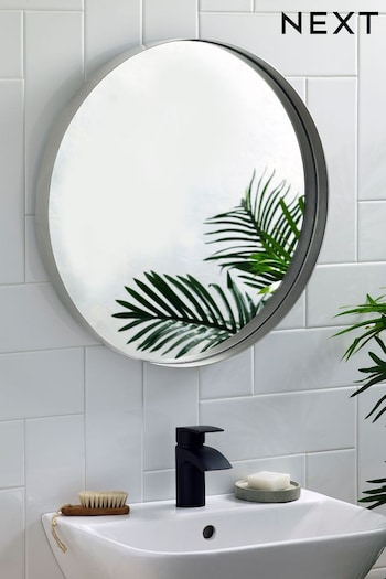 Chrome Round 50x50cm Wall Mirror (A00408) | £70