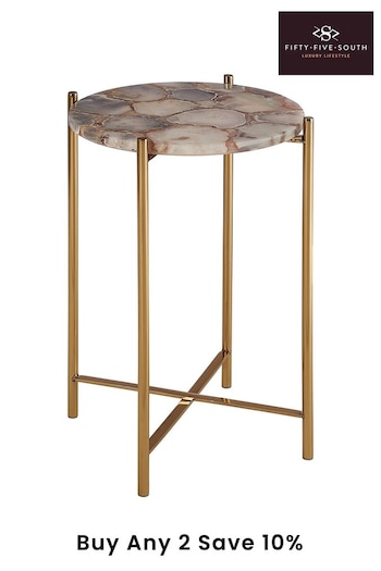 Fifty Five South Natural Vita Side Table (A00459) | £320