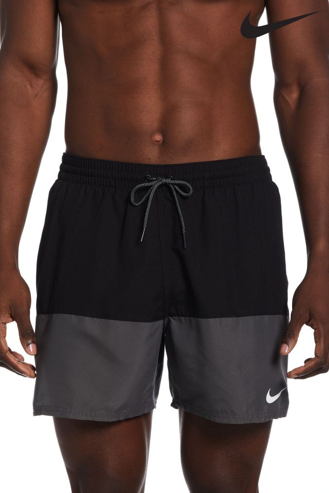 Grey nike swim shorts hot sale