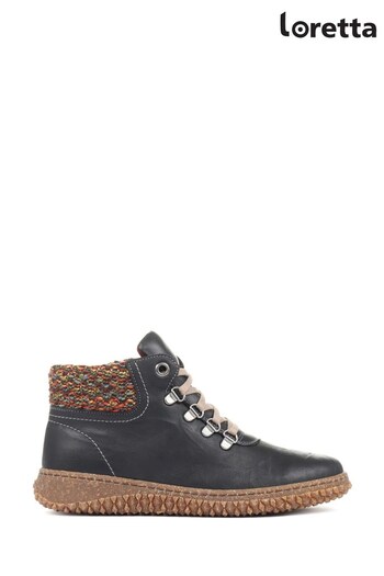 Loretta Leather Ladies Ankle Boots (A03883) | £50