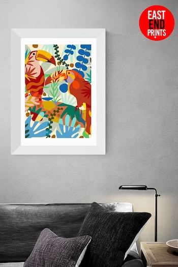 East End Prints White A Toucan of My Affection Print (A06036) | £47 - £132