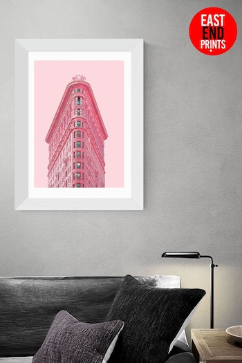 East End Prints White Cherry Heights Print (A06040) | £47 - £132