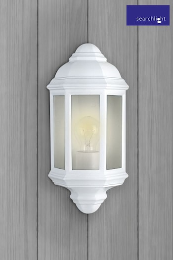 Searchlight White Urbana Flush Outdoor Light (A06442) | £23