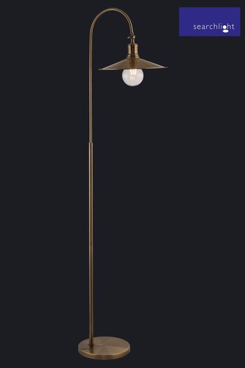 Searchlight Antique Brass Frieda Floor Lamp (A06473) | £65