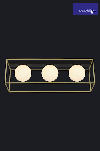 Searchlight Gold Kugle 3 Light Bar Ceiling Light (A06492) | £79