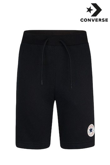 Converse Black Logo Shorts (A06738) | £24