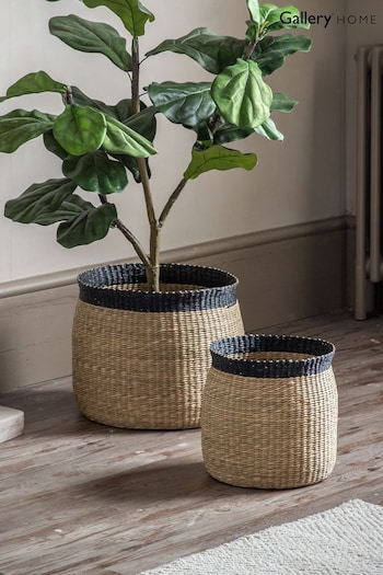 Gallery Home Set of 2 Natural Tonkin Baskets (A06790) | £86