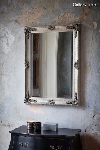 Gallery Home Silver Assen Rectangle Mirror (A06906) | £145