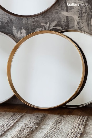 Gallery Home Gold Ewing Round Mirror (A06966) | £210