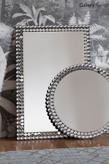 Gallery Home Silver Troy Rectangle Mirror (A06985) | £135