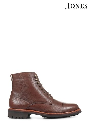 Jones Bootmaker Barking Goodyear Welted Leather Ankle Boots (A07196) | £179