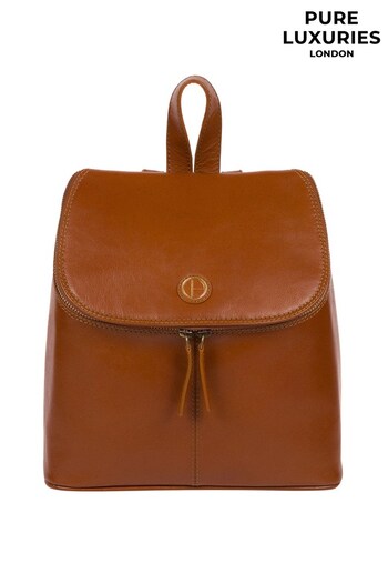 Pure Luxuries London Marbury Leather Backpack (A07817) | £69